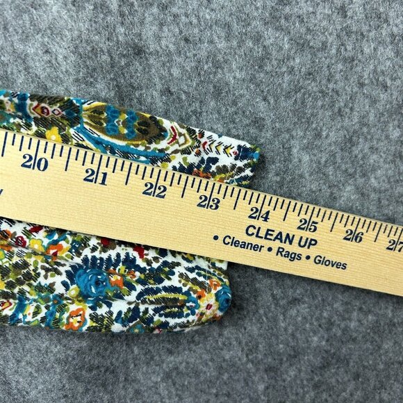 J. Jill Long Sleeve Pullover Tunic Women's Size Medium Floral Print - Picture 8 of 9